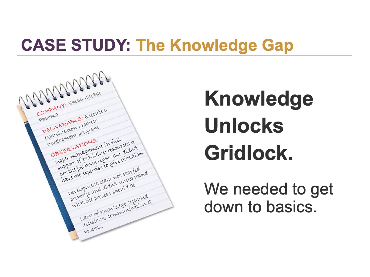 Case Study: The Knowledge Gap